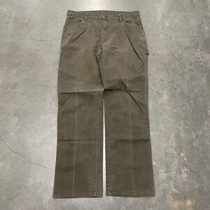 Dickies Workwear Mocha Brown Work Pant Measured 36x32” Relaxed Fit RN20697